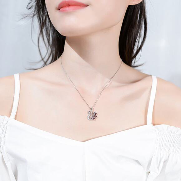 Jewelry Bath Bomb with SWAN Necklace Inside - Picture 10 of 11